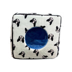 ACE PET ACE PET Boston Powder Blue Furry Cosy Dog Bed Dog Accessories