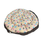 ACE PET ACE PET Colourful Paws Light Brown Cupcake Dog Bed (2 Sizes) Dog Accessories