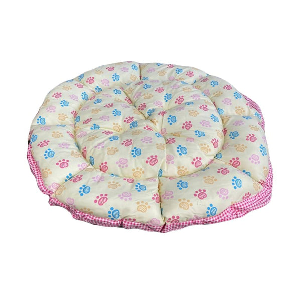 ACE PET ACE PET Colourful Paws Yellow Cupcake Dog Bed (2 Sizes) Dog Accessories