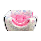ACE PET ACE PET Cotton Flower Furry Cosy Dog Bed Dog Accessories