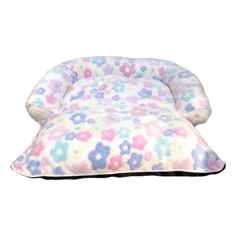 ACE PET ACE PET Cotton Flower Furry Empress Dog Bed Dog Accessories