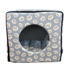 ACE PET ACE PET Counting Sheeps Grey Non-Fur Cosy Dog Bed Dog Accessories