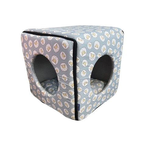 ACE PET ACE PET Counting Sheeps Grey Non-Fur Cosy Dog Bed Dog Accessories