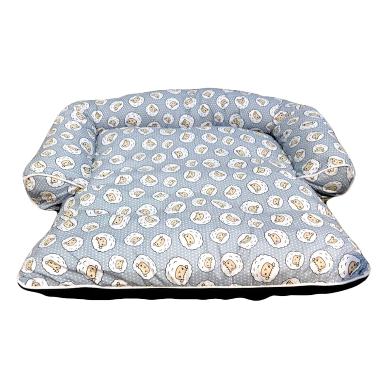 ACE PET ACE PET Counting Sheeps Grey Non-Fur Empress Dog Bed Dog Accessories