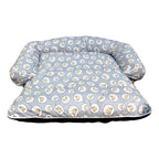 ACE PET ACE PET Counting Sheeps Grey Non-Fur Empress Dog Bed Dog Accessories