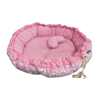 ACE PET ACE PET Counting Sheeps Pink Cupcake Dog Bed (2 Sizes) Dog Accessories