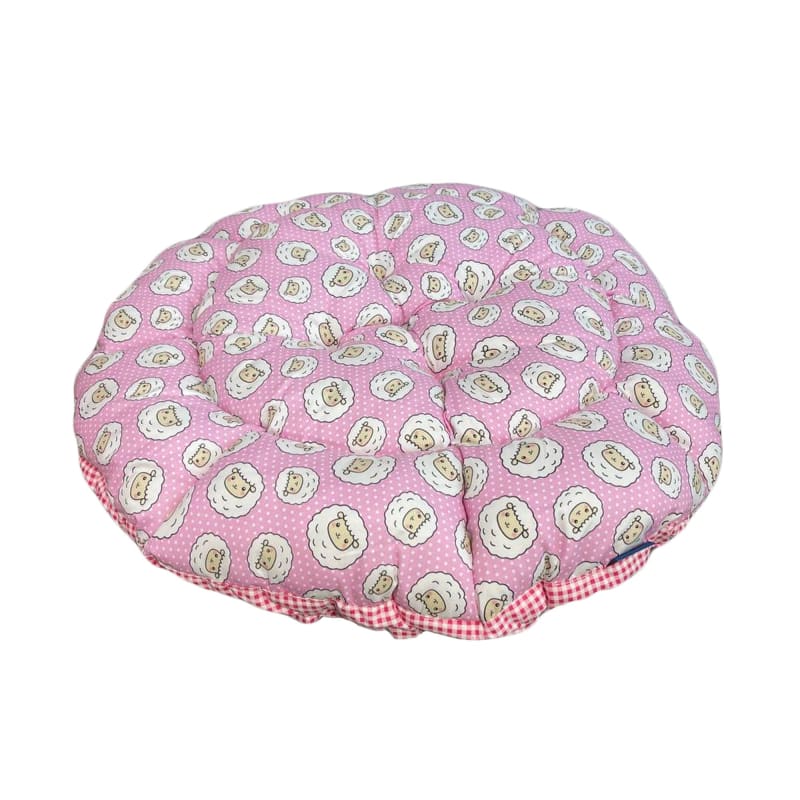 ACE PET ACE PET Counting Sheeps Pink Cupcake Dog Bed (2 Sizes) Dog Accessories