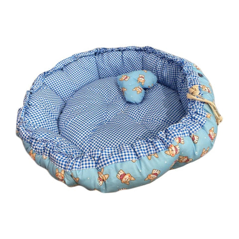 ACE PET ACE PET Dog Blue Cupcake Dog Bed (2 Sizes) Dog Accessories