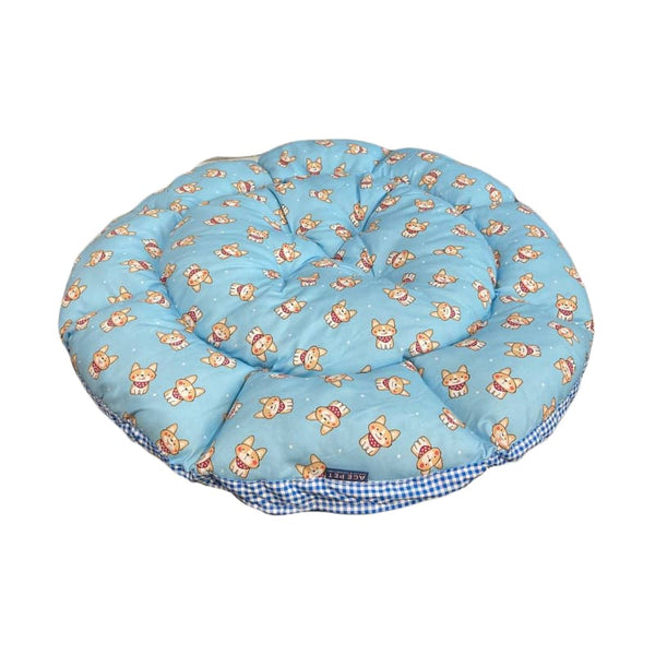 ACE PET ACE PET Dog Blue Cupcake Dog Bed (2 Sizes) Dog Accessories