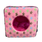 ACE PET ACE PET Loving Star Pink Furry Cosy Dog Bed Dog Accessories