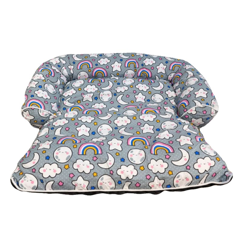 ACE PET ACE PET Night Sky Grey Non-Fur Empress Dog Bed Dog Accessories