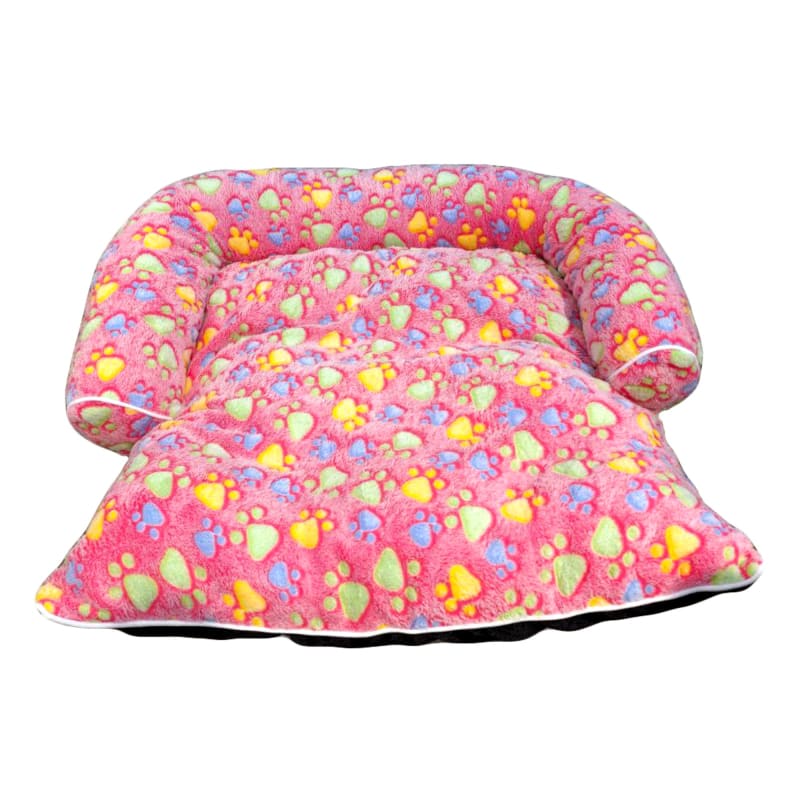 ACE PET ACE PET Pinkish Paws Furry Empress Dog Bed Dog Accessories