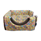 ACE PET ACE PET Sweet Tooth Black Non-Fur Cosy Dog Bed Dog Accessories