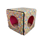 ACE PET ACE PET Sweet Tooth Pink Non-Fur Cosy Dog Bed Dog Accessories