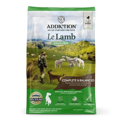 Addiction Addiction Le Lamb Grain-Free Dry Dog Food (3 Sizes) Dog Food & Treats