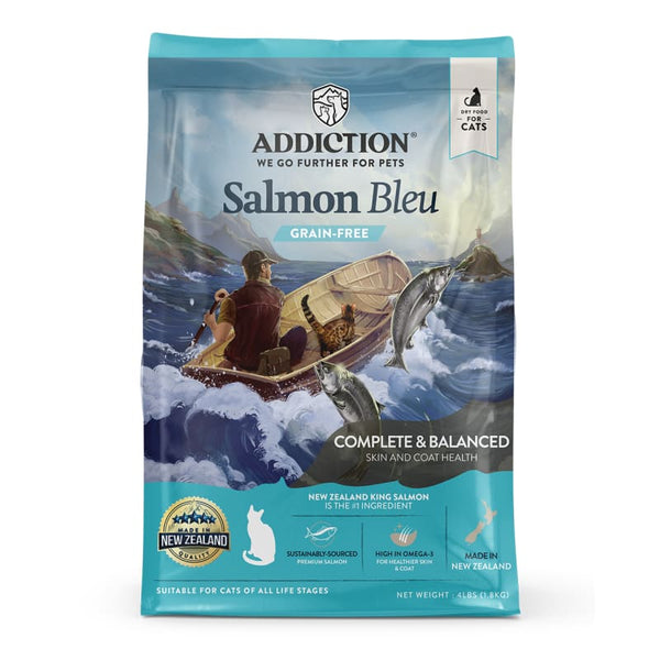 Addiction Addiction Salmon Bleu Grain-Free Dry Cat Food (2 Sizes) Cat Food & Treats