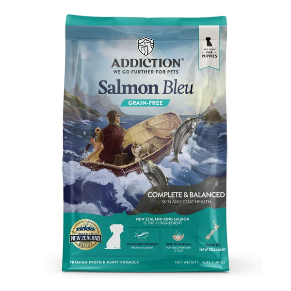 Addiction Addiction Salmon Bleu Grain-Free Dry Food For Puppy (2 Sizes) Dog Food & Treats