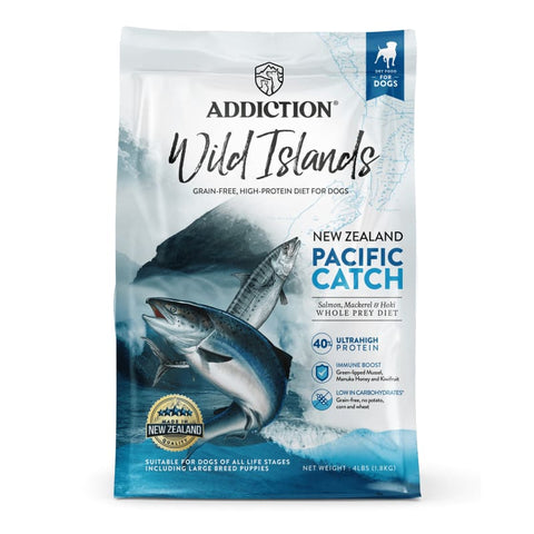 Addiction Addiction Wild Islands New Zealand Pacific Catch Grain-Free Dry Dog Food (2 Sizes) Dog Food & Treats