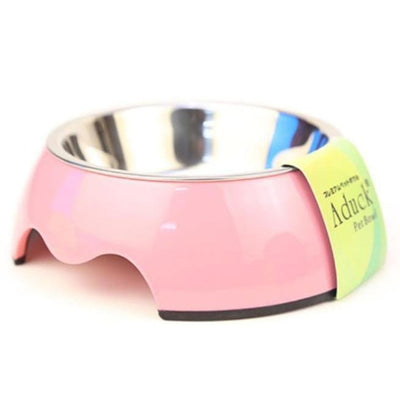Aduck Aduck Extra Small Pet Bowl Pink Dog Accessories