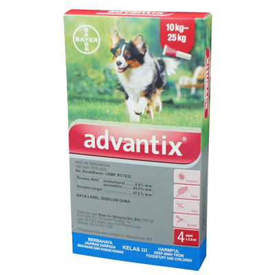 Advantix Advantix for Large Dogs 10kg to 25kg Dog Healthcare