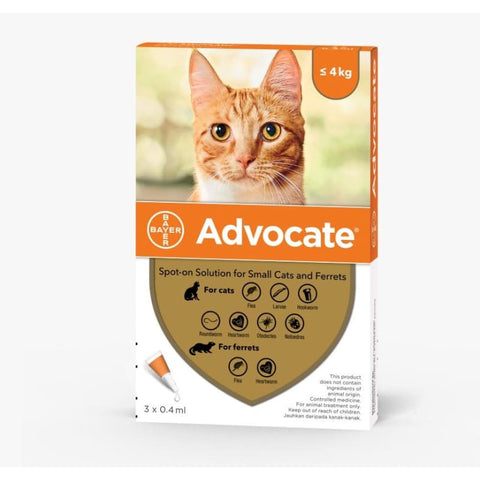 Advocate Advocate Small for Cats Less than 4kg Cat Healthcare