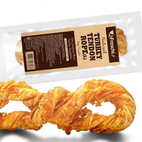 Afreschi Afreschi Natural Turkey Tendon Rope Dog Food & Treats