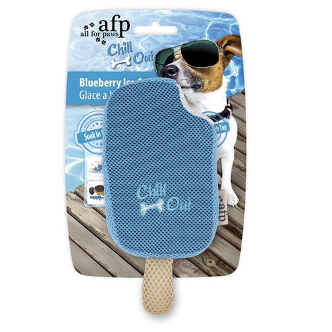 All For Paws [20% OFF] All For Paws Chill Out Blueberry Ice Cream Dog Toy Dog Accessories