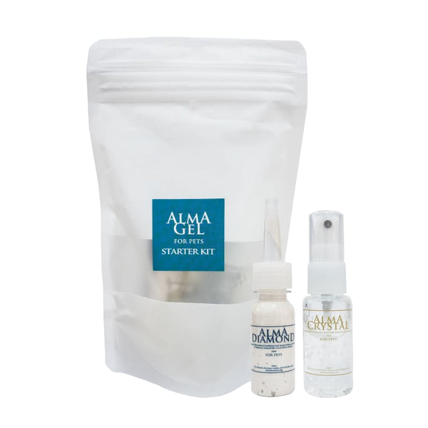 Almaz Alma Alma Dental Starter Kit for Pets (Alma Crystal & Alma Diamond) Dog Healthcare