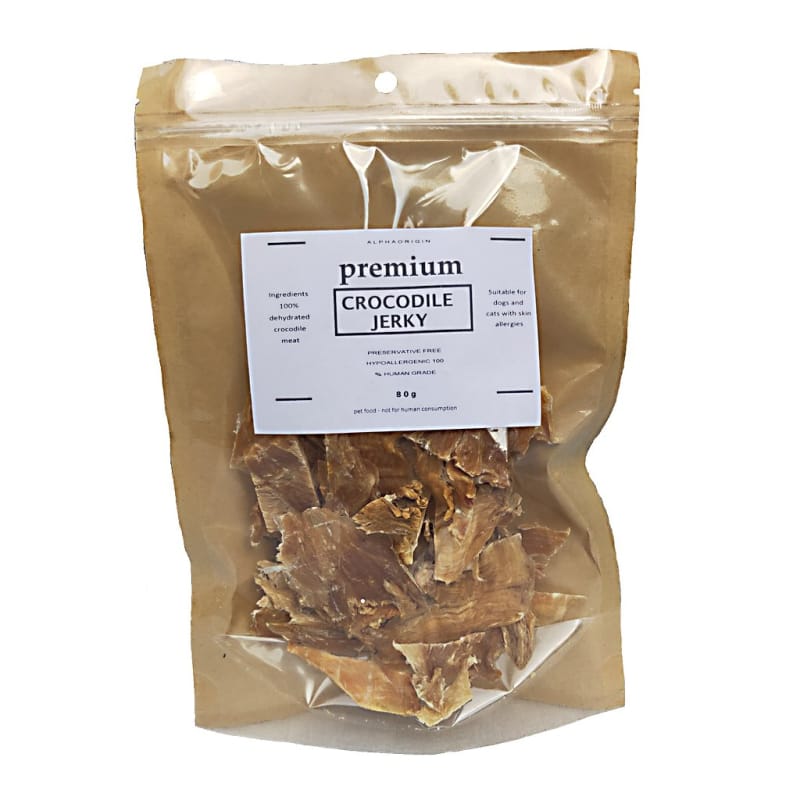 Alpha Origin Alpha Origin Crocodile Leg Bone Dehydrated Dog Treats 400g Dog Food & Treats