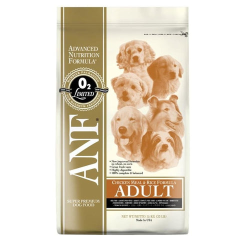 ANF [20% OFF] ANF Adult Chicken Meal & Rice Dry Dog Food (2 Sizes) Dog Food & Treats