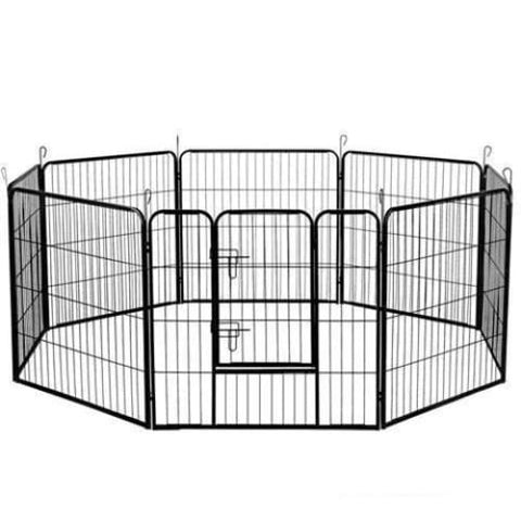 B2k Playards Play Pens For Dogs [Black] Dog Accessories