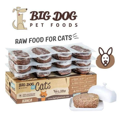 Big Dog Big Dog BARF Kangaroo Frozen Raw Cat Food Cat Food & Treats