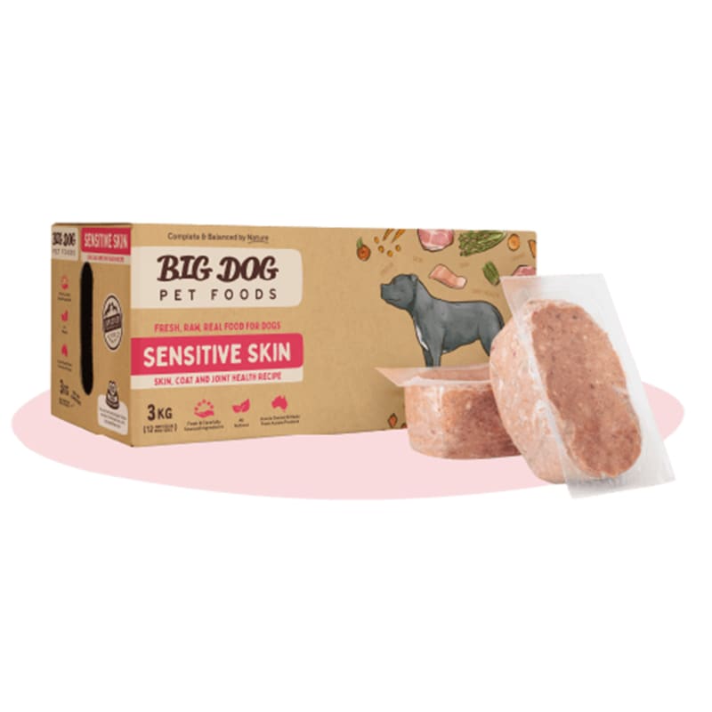 Big Dog [10% OFF] Big Dog BARF Sensitive Skin Frozen Raw Dog Food 3kg Dog Food & Treats