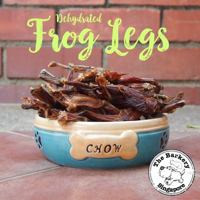 The Barkery Singapore The- Barkery Frog Legs Dehydrated Dog Treats (2 Sizes) Dog Food & Treats