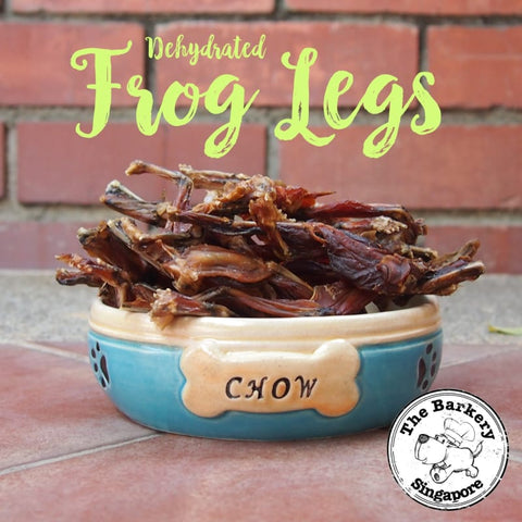The Barkery Singapore The- Barkery Frog Legs Dehydrated Dog Treats (2 Sizes) Dog Food & Treats