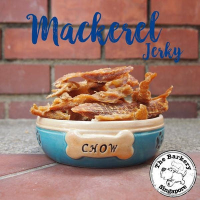 The Barkery Singapore The Barkery Mackerel Jerky Dehydrated Dog Treats 50g Dog Food & Treats