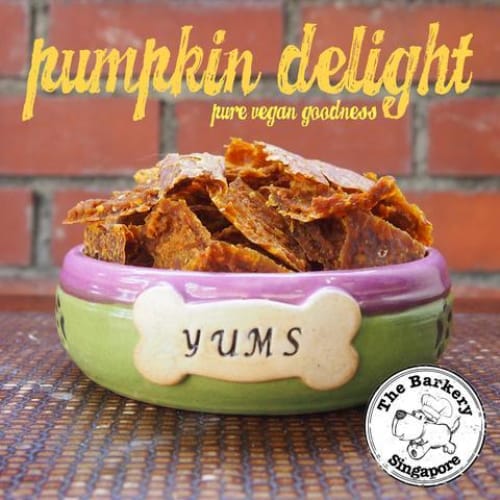 The Barkery Singapore The Barkery Pumpkin Delight Dehydrated Dog Treats 80g Dog Food & Treats