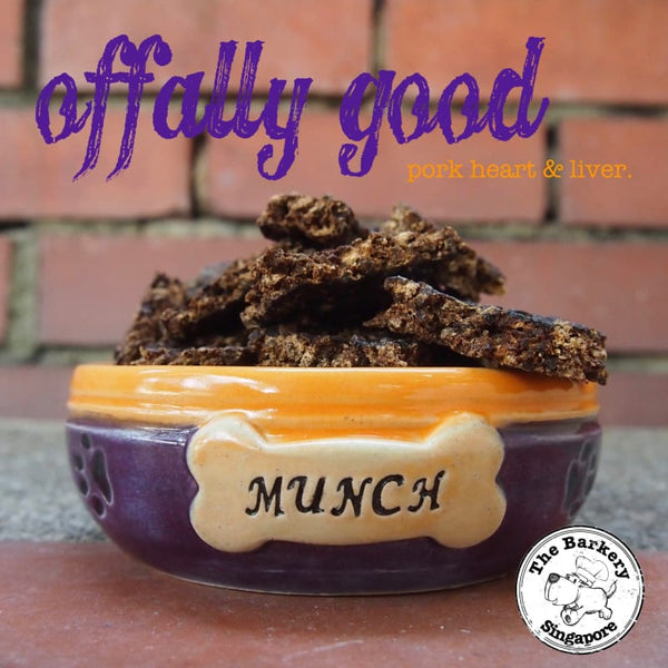 The Barkery Singapore The Barkery Offally Good Dehydrated Dog Treats (2 Sizes) Dog Food & Treats