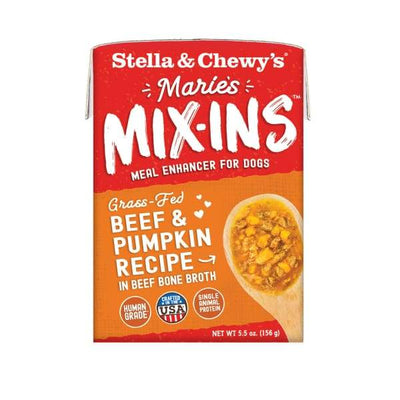 Stella & Chewy’s Stella & Chewy’s Marie’s Mix-Ins Beef & Pumpkin Recipe 5.5oz Dog Food & Treats