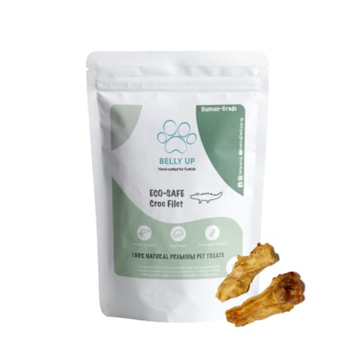 Belly Up Belly Up Crocodile Filet Air-Dried Cat & Dog Treats (2 Sizes) Dog Food & Treats