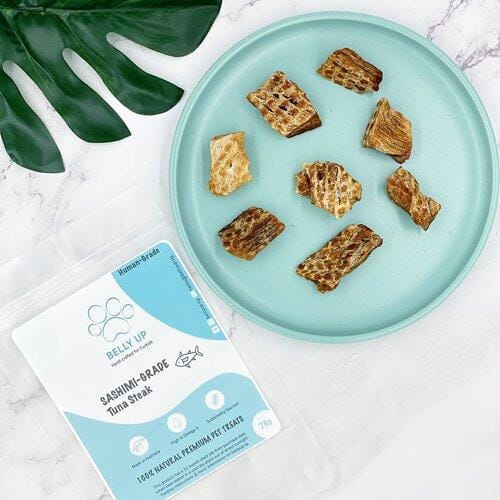 Belly Up Belly Up Sashimi-Grade Tuna Steak Air-Dried Cat & Dog Treats (3 Sizes) Dog Food & Treats