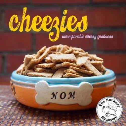 The Barkery Singapore The Barkery Cheezies Dog Biscuits 100g Dog Food & Treats