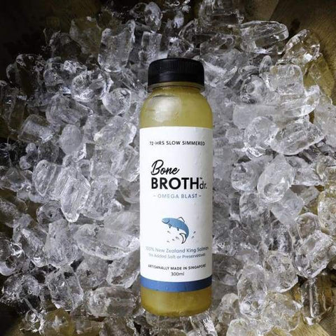 Bone Broth Dr Bone Broth Dr. Premium Salmon Frozen Bone Broth For Dogs Dog Food & Treats