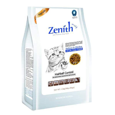 Bow Wow Zenith Bow Wow Zenith Hairball Control Semi-Moist Dry Cat Food 1.2kg Cat Food & Treats