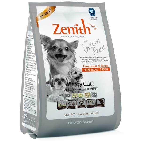 Bow Wow Zenith Bow Wow Zenith Small Breed Semi Moist Dry Dog Food 1.2kg Dog Food & Treats