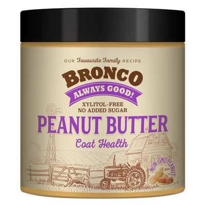 Bronco Bronco Peanut Butter Coat Health Dog Treats 250g Dog Food & Treats