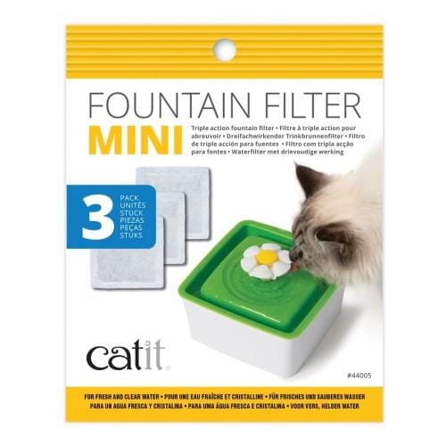Catit Catit Mini Fountain Filters 3 Packs Cat Accessories