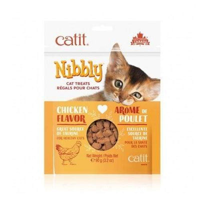 Catit Catit Nibbly Cat Treats - Chicken Flavour 90g Cat Food & Treats