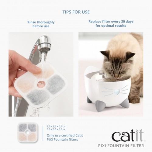 Catit Catit PIXI Smart Fountain Filter 6 Packs General