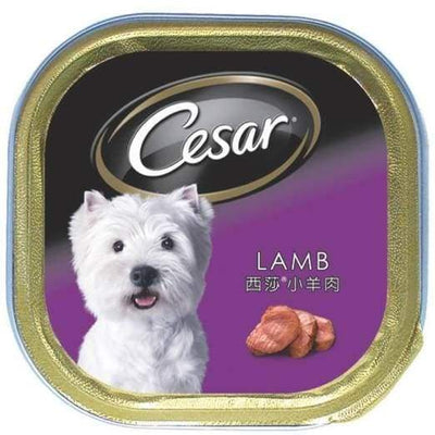 Cesar Cesar Lamb Pate Tray Dog Food 100g Dog Food & Treats